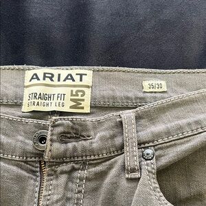 Ariat Men's Straight Fit Jeans - Taupe